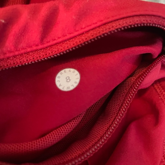 Lululemon speed up size 8 Women's Red Athletic Shorts - Picture 4 of 6